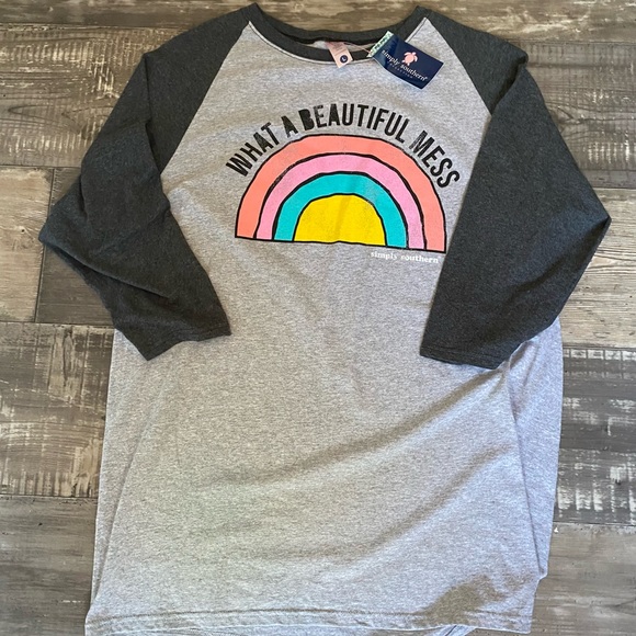 simply southern baseball tee